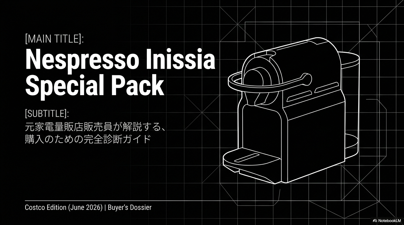 コストコで販売されているネスプレッソ イニッシア スペシャルパックの解説画像