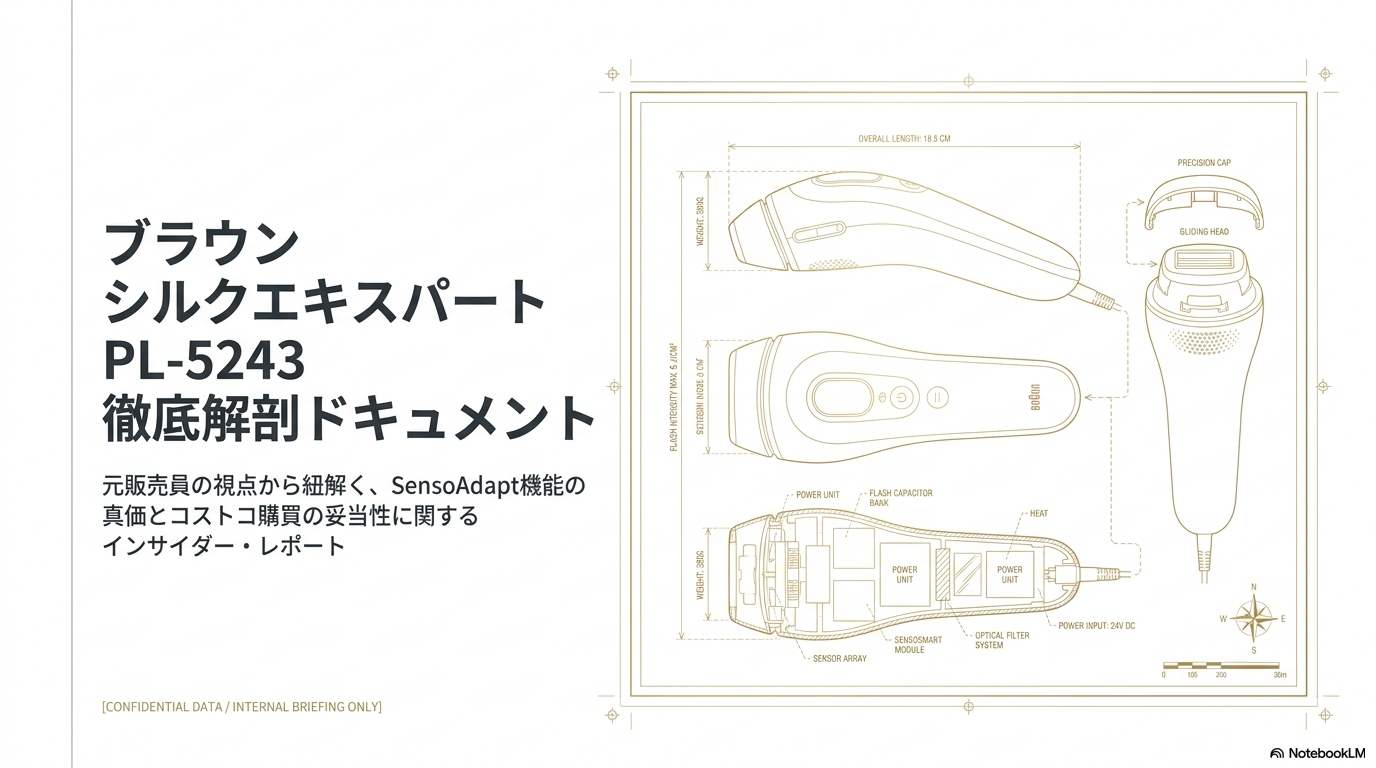 ブラウン 光美容器 シルクエキスパート PL-5243 ホワイト&ゴールド コストコ