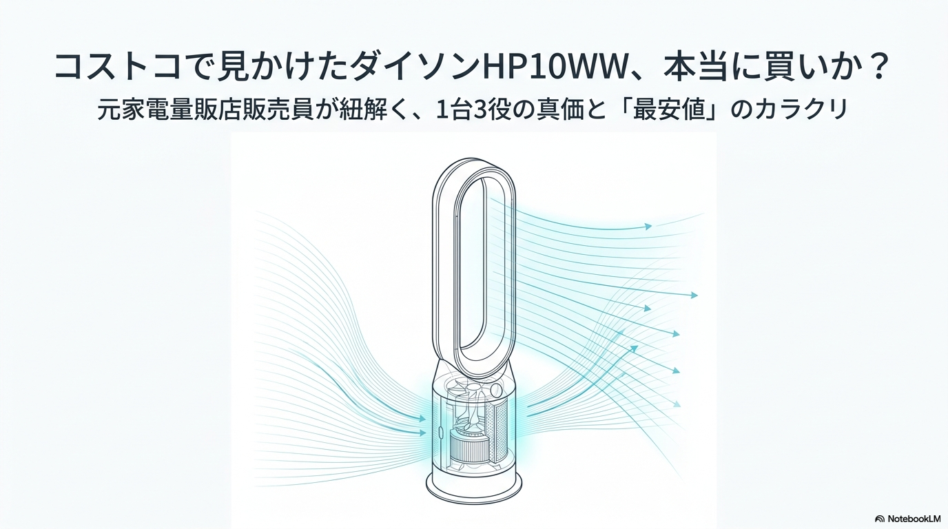 ダイソン Purifier Hot+Cool HP10WW コストコ 空気清浄ファンヒーター