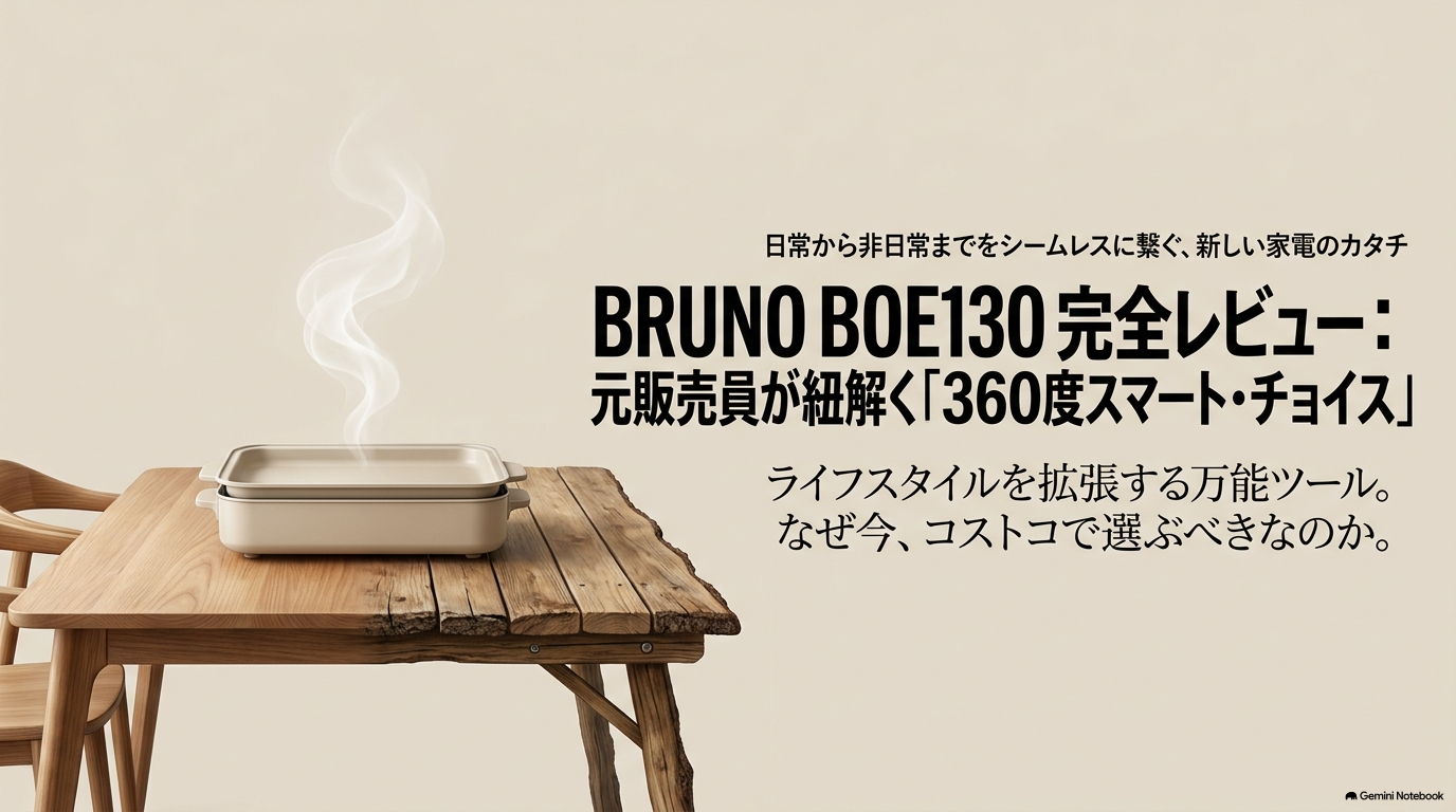 BRUNO フラットホットプレート BOE130 コストコ