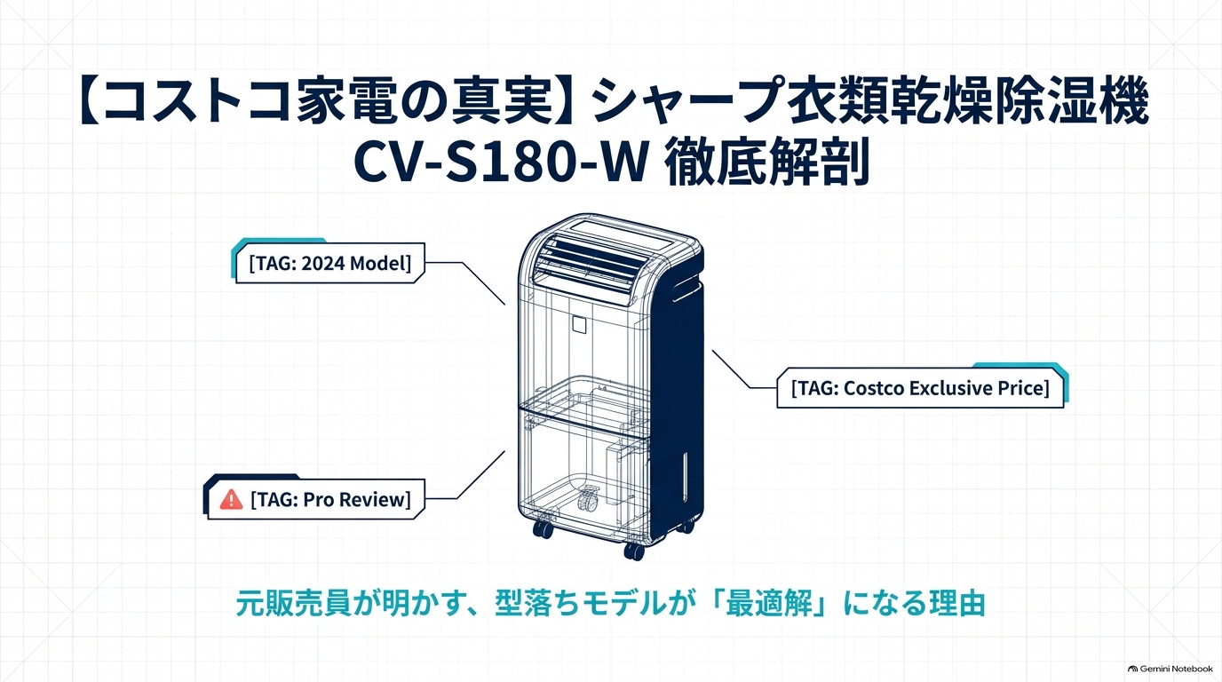 シャープ 衣類乾燥除湿機 CV-S180-W コストコ