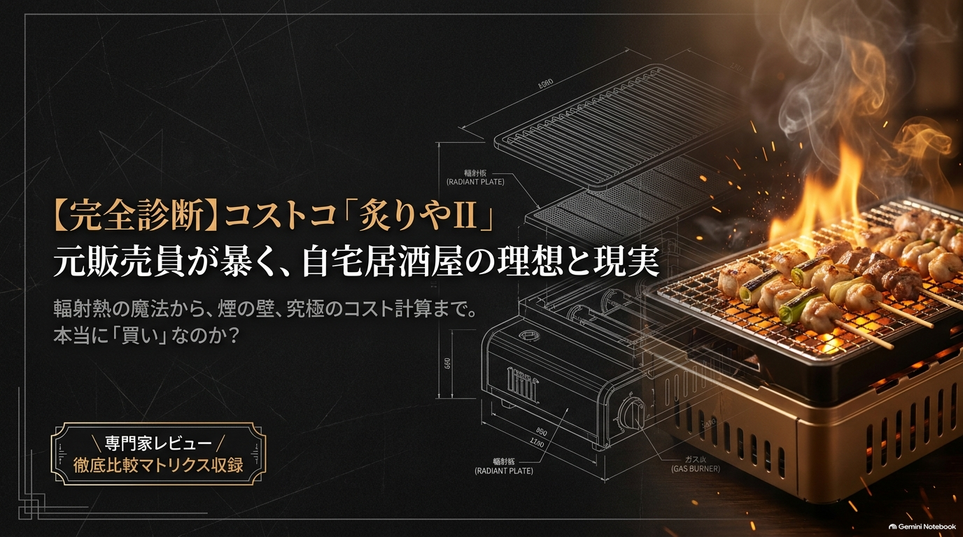 コストコで買えるイワタニ 炉端焼器 炙りやⅡ CB-ABR-2の本体