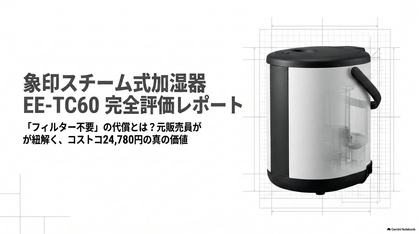 象印のスチーム式加湿器EE-TC60
